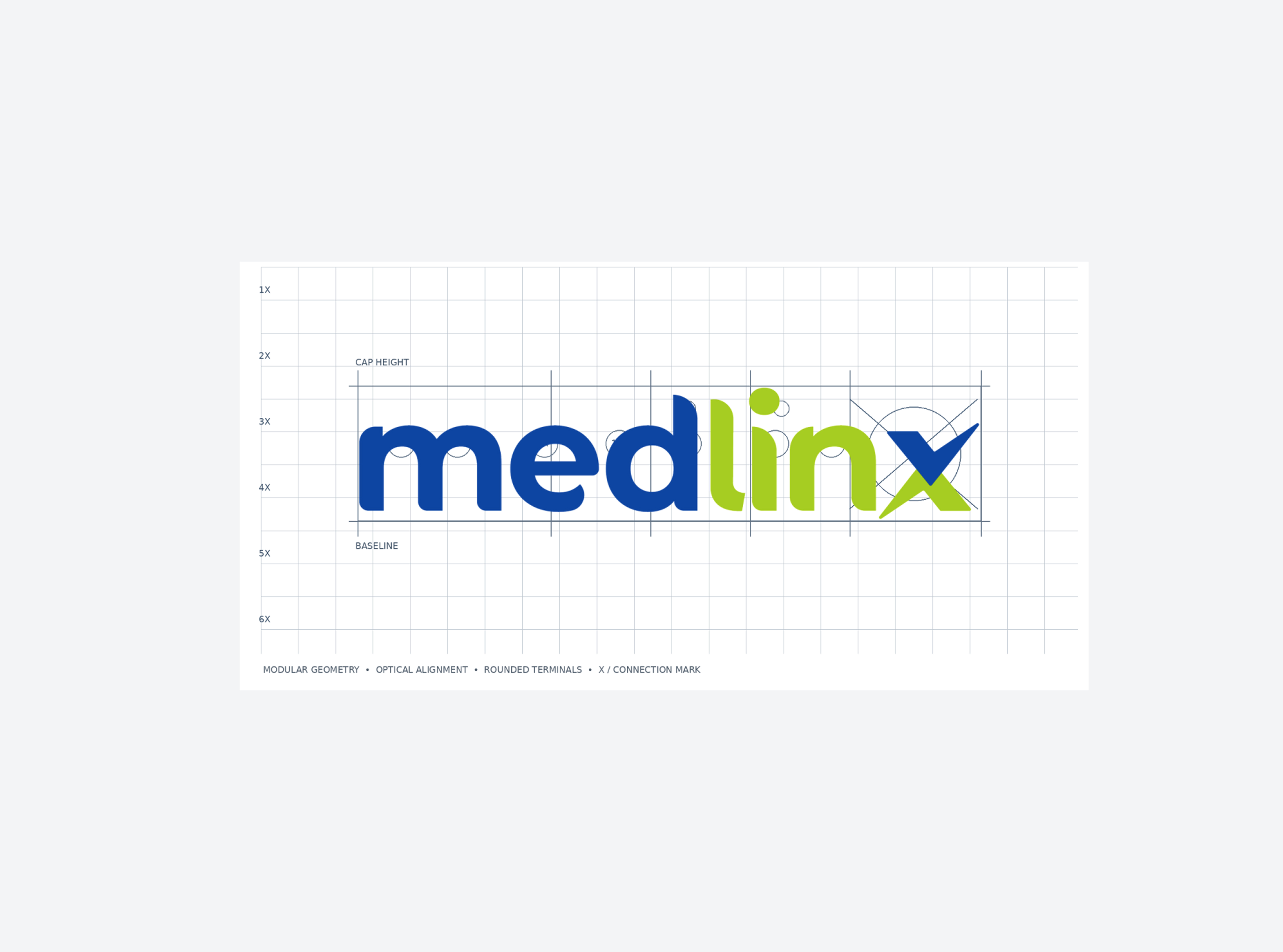 Logo construction grid