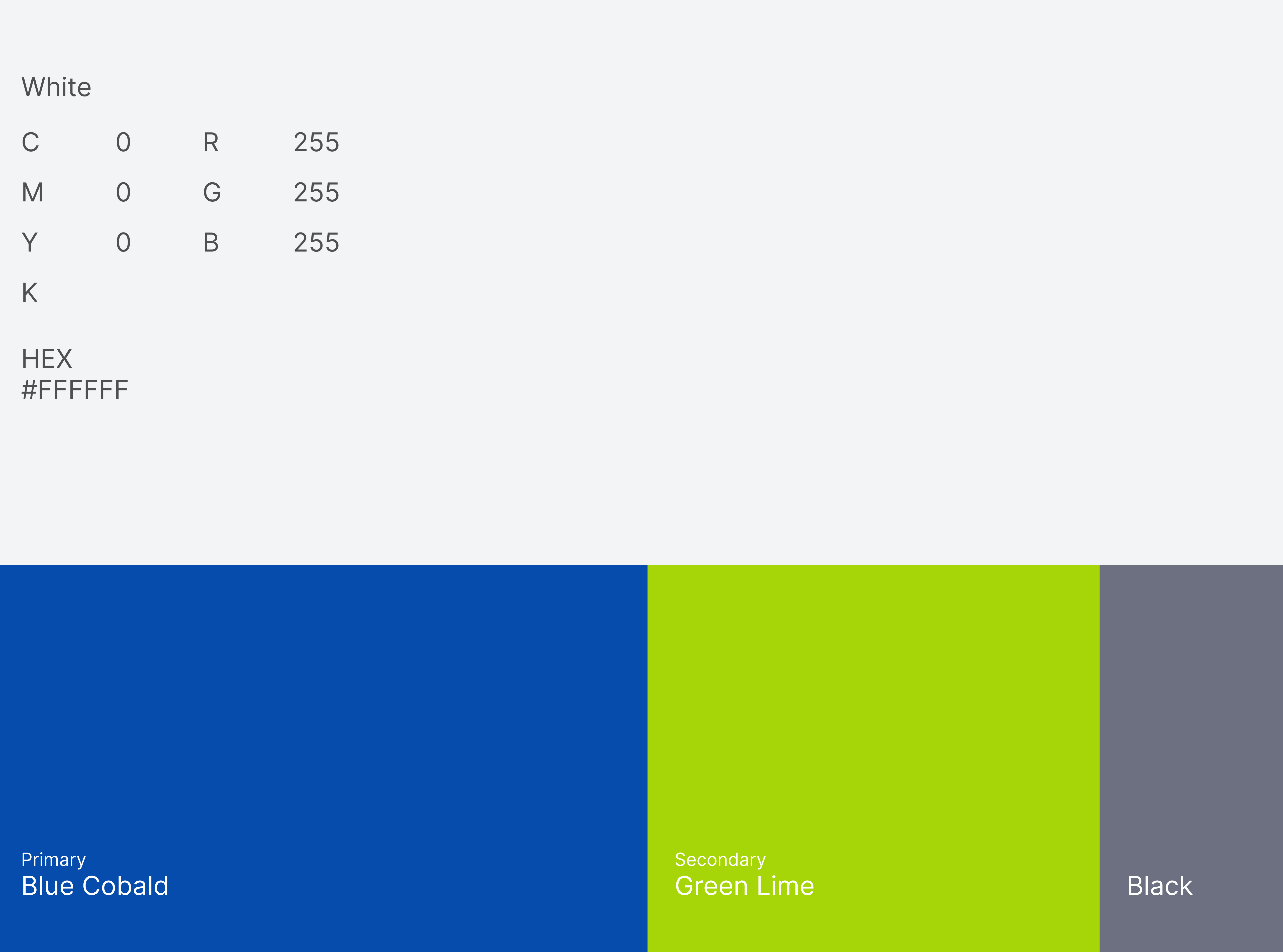 Brand color palette