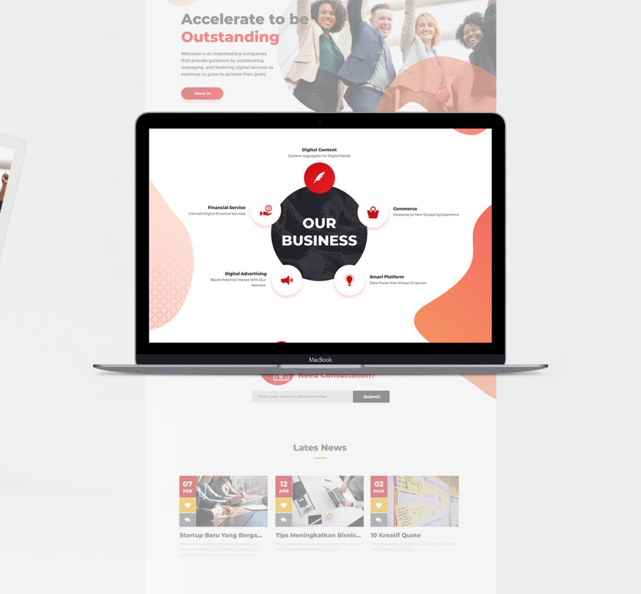 Metranet screen 2